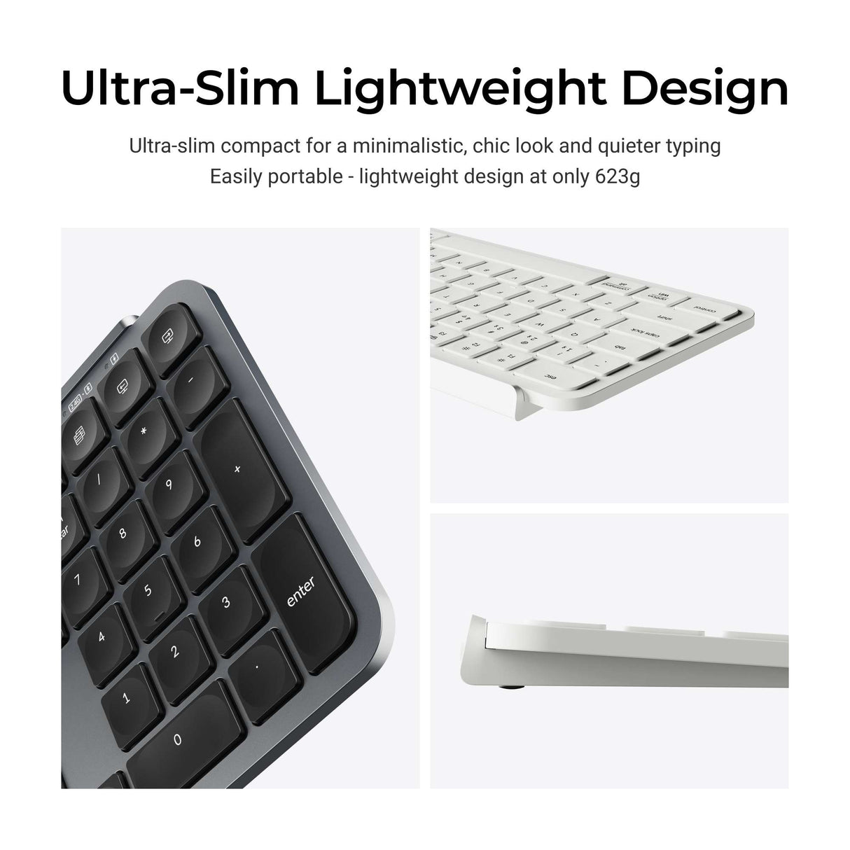 Keychron B6 Pro Ultra-Slim Wireless Keyboard ISO Layout Collection