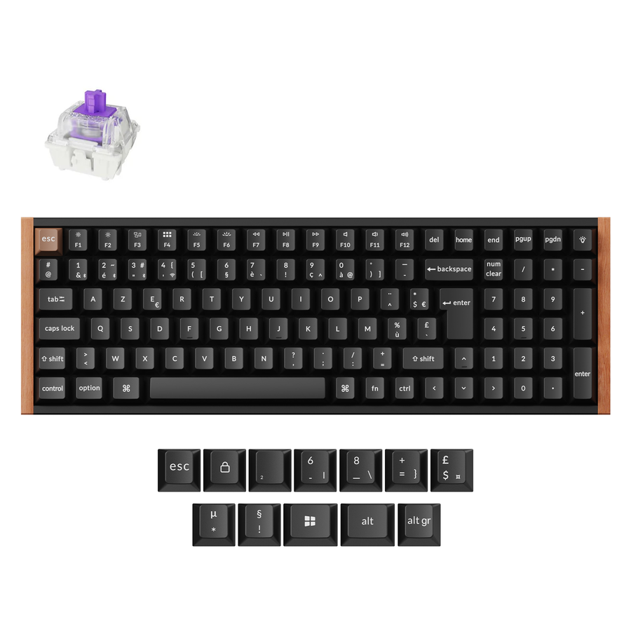 Keychron K4 HE Wireless Magnetic Switch Custom Keyboard ISO Layout Collection