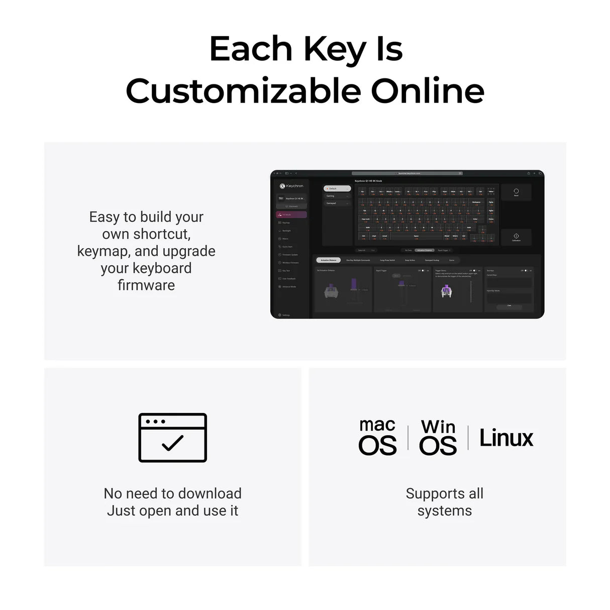 Keychron Q1 HE 8K Magnetic Switch Keyboard