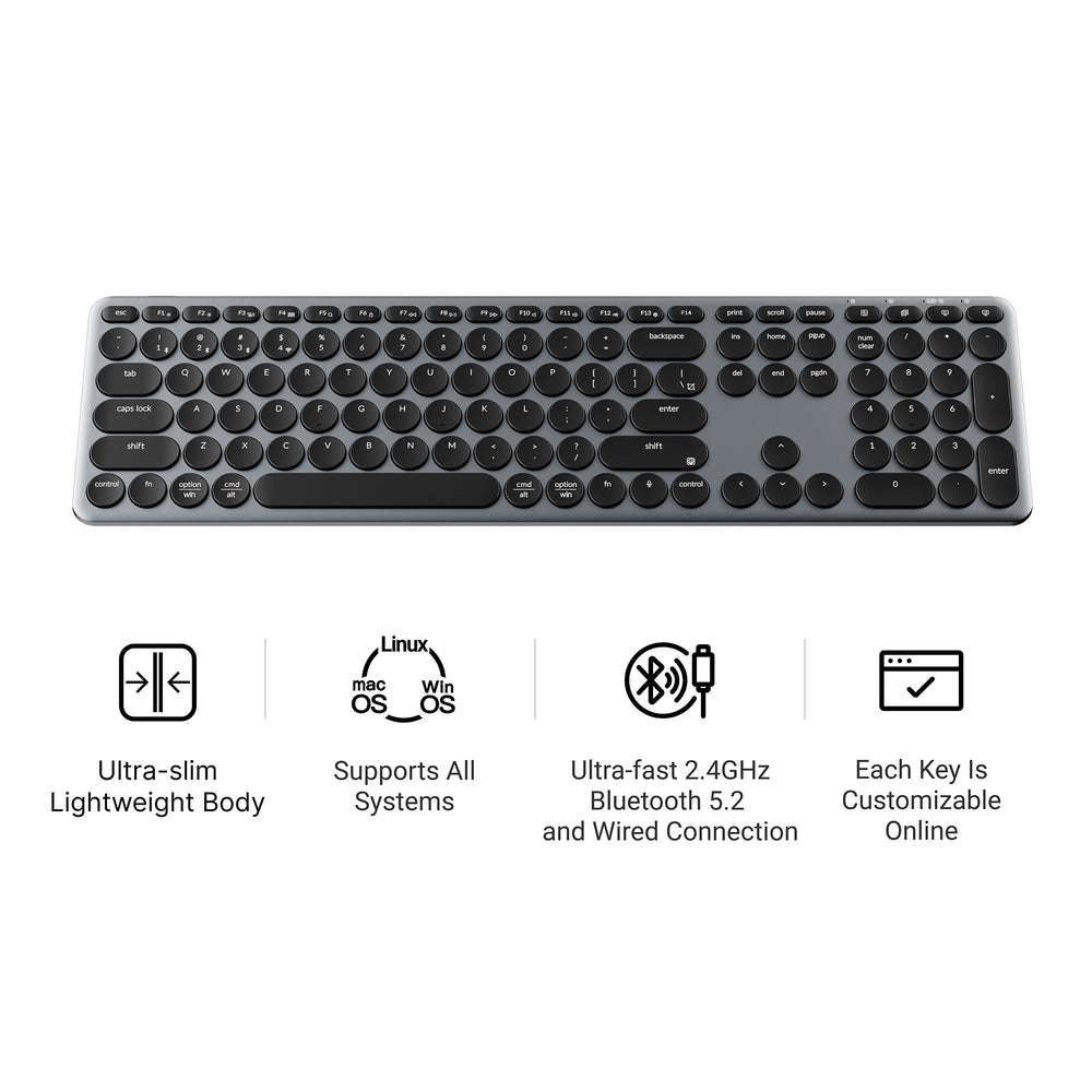 Keychron B5 Pro Ultra-Slim Wireless Keyboard