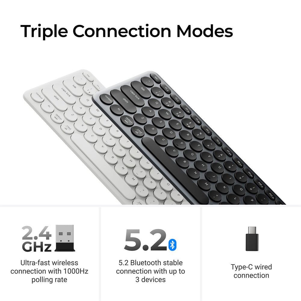 Keychron B5 Pro Ultra-Slim Wireless Keyboard