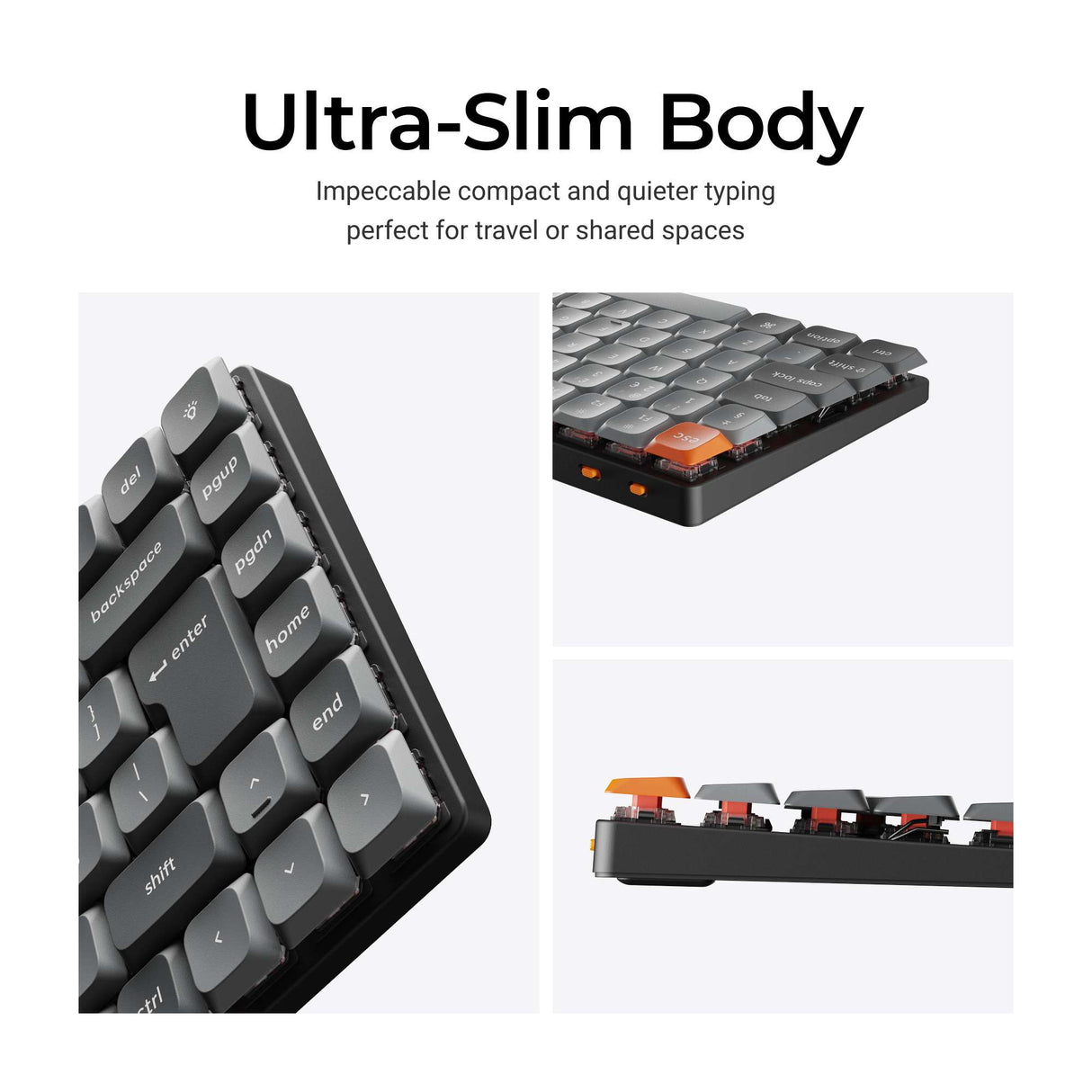 Keychron K3 Max QMK/VIA Wireless Custom Mechanical Keyboard ISO Layout Collection