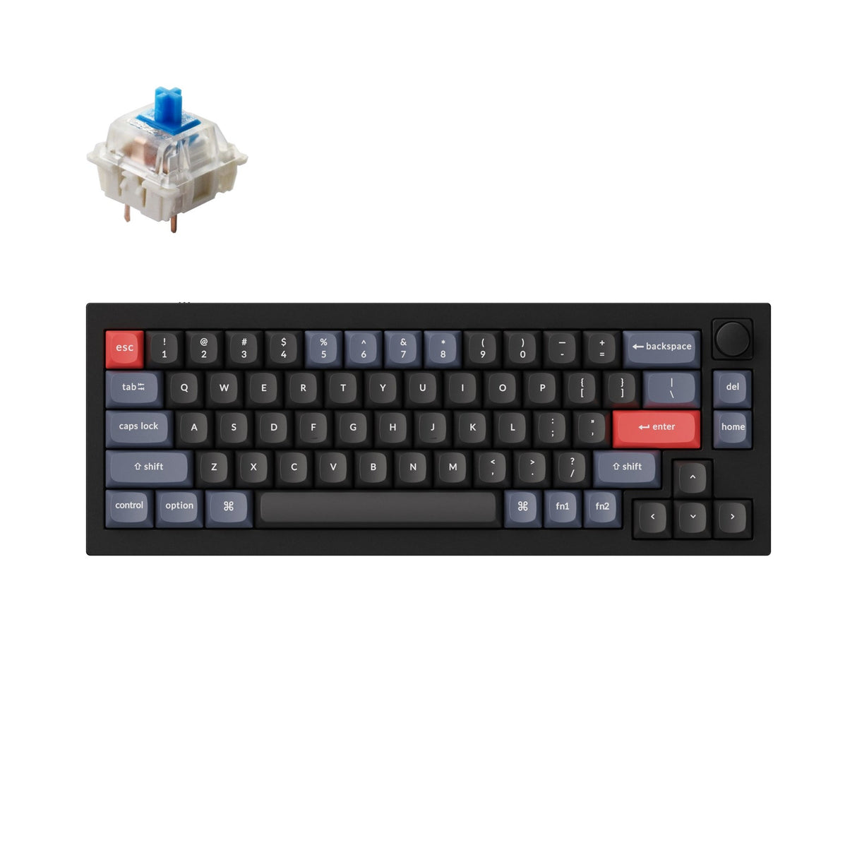 Keychron Q2 QMK Custom Mechanical Keyboard (US ANSI Layout)