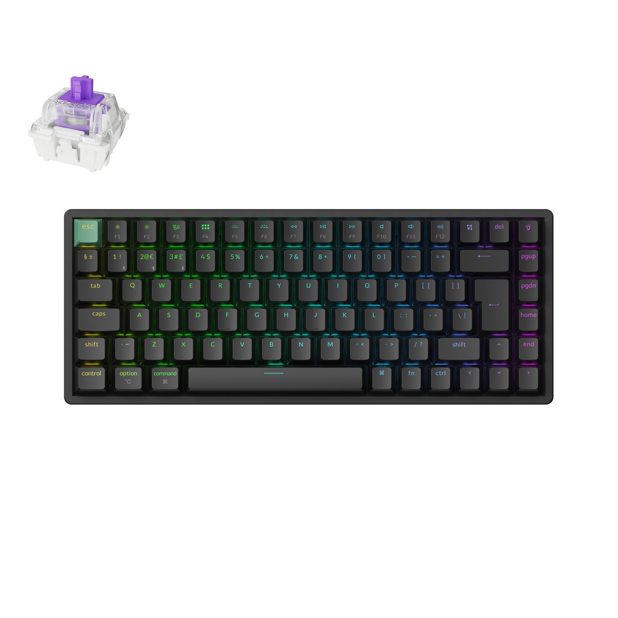 Keychron K2 HE Wireless Magnetic Switch Custom Keyboard ISO Layout Collection