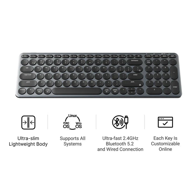 Keychron B4 Pro Ultra-Slim Wireless Keyboard