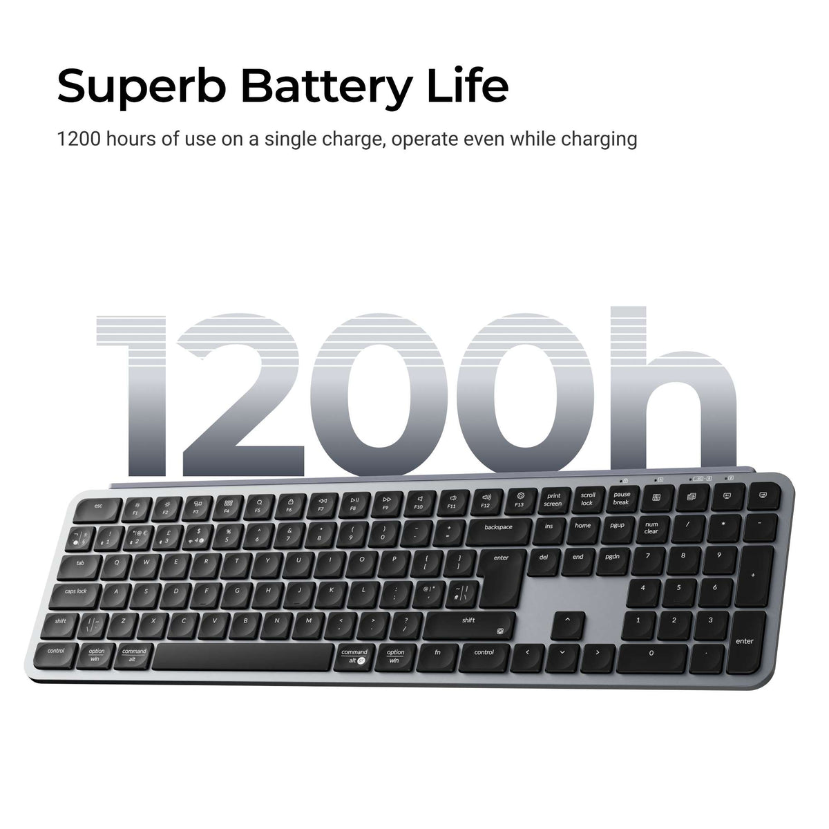 Iso Utra Key Keychron B6 Pro Wireless ISO Keyboard | Keychron UK