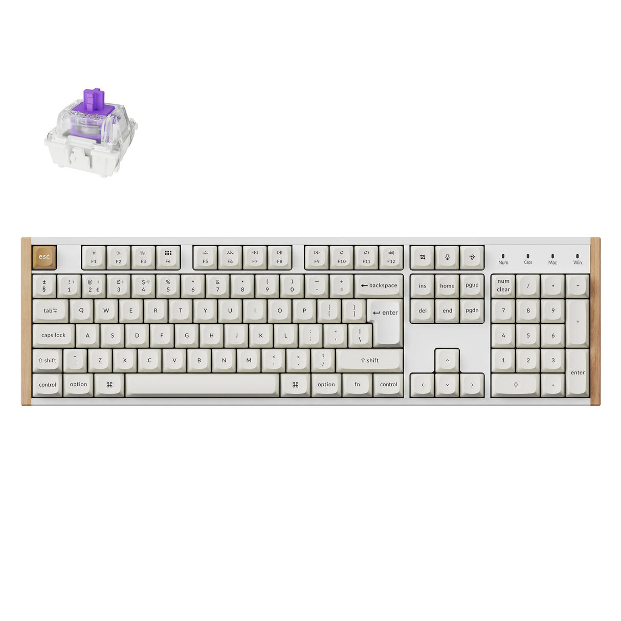 Keychron K10 HE Wireless Magnetic Switch Custom Keyboard ISO Layout Collection