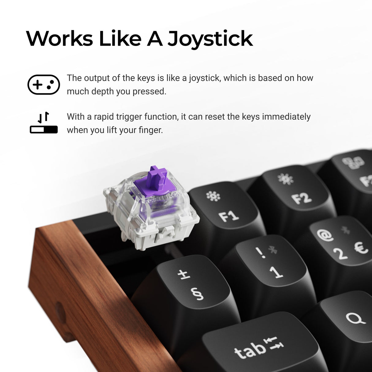 Keychron K2 HE Wireless Magnetic Switch Custom Keyboard
