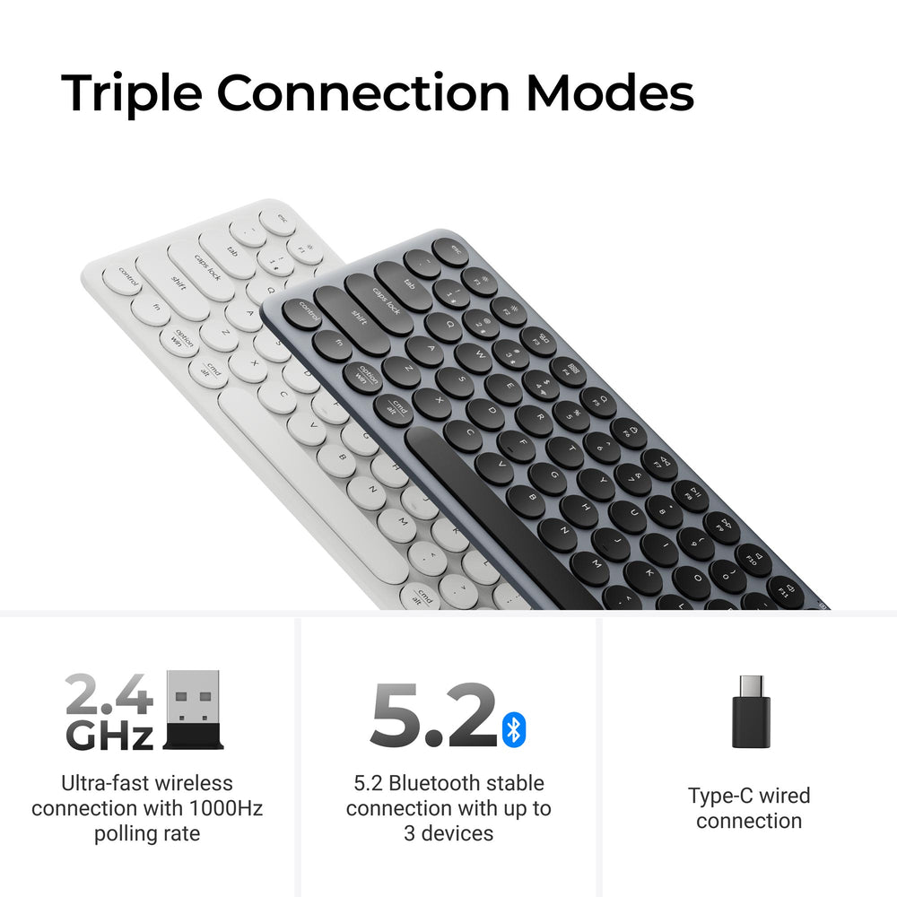 Keychron B3 Pro Ultra-Slim Wireless Keyboard