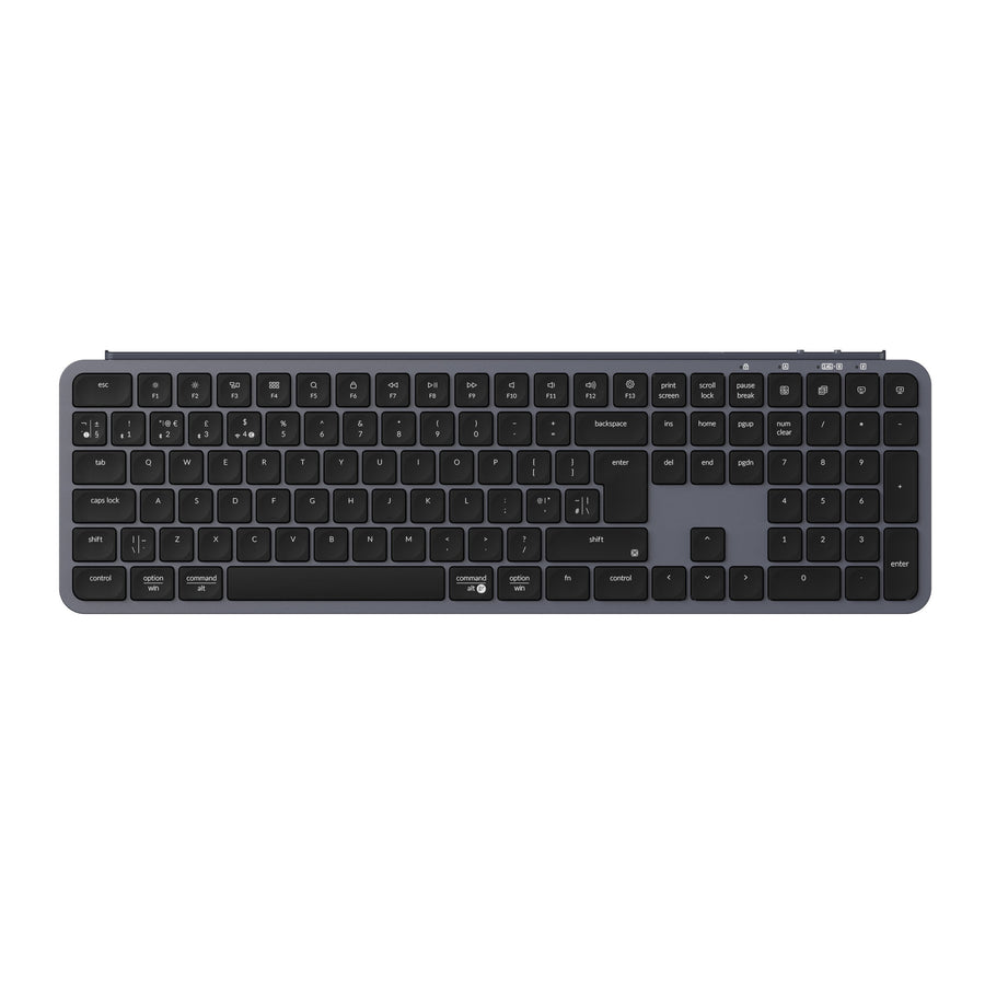 B6 Pro Ultra Slim Wireless Keyboard ISO Layout Collection