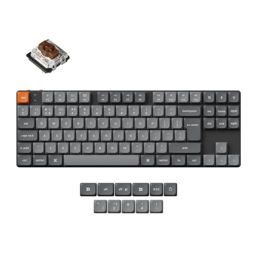 Keychrom Keyboard Layout 80% Layout Keyboards – Keychron UK