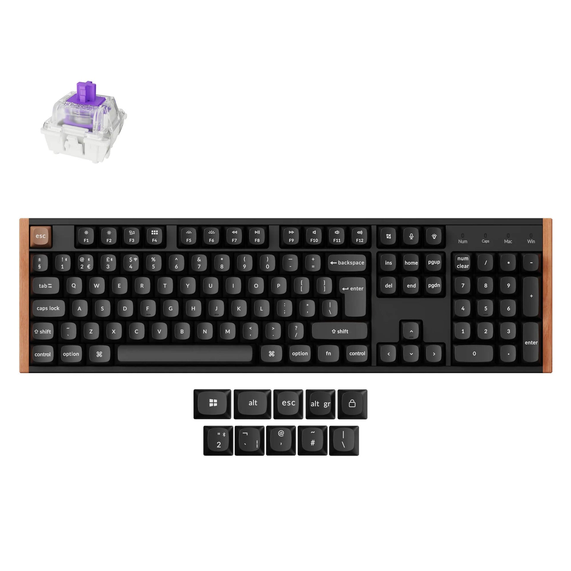 K10 HE Wireless Magnetic Switch Custom Keyboard ISO Layout Collection