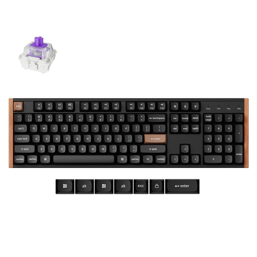 Keychron K2 Wireless Mechanical Keyboard (UK ISO Layout