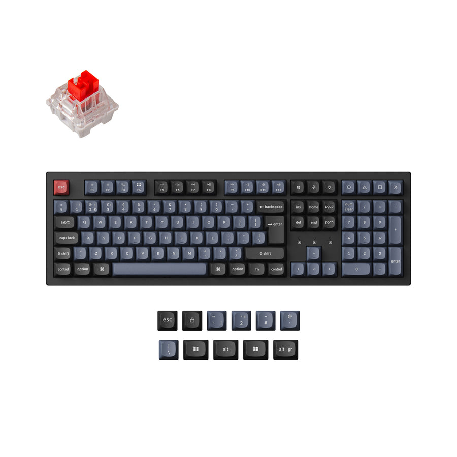 K10 Pro QMK VIA Wireless Mechanical Keyboard ISO Layout Collection