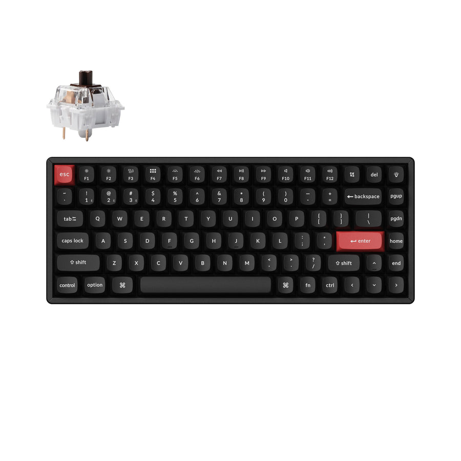 Keychron K2 Pro QMK/VIA Wireless Mechanical Keyboard (ANSI Layout)