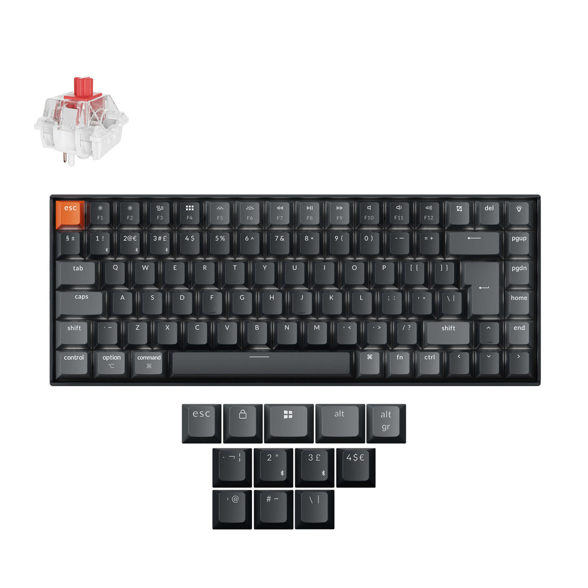K2 QMK Wireless Mechanical Keyboard