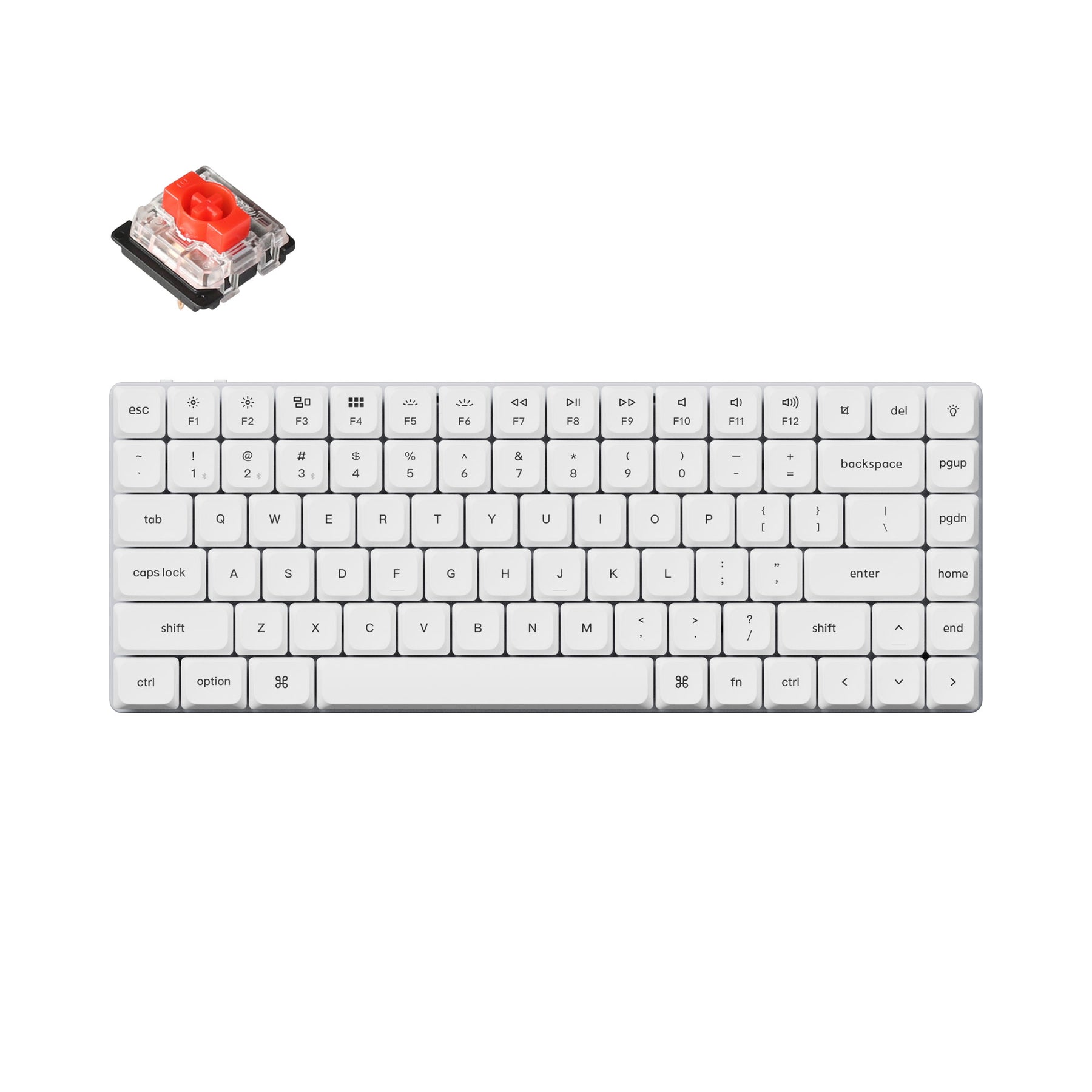 Keychron K3 Pro QMK/VIA Wireless Custom Mechanical Keyboard (ANSI Layout)
