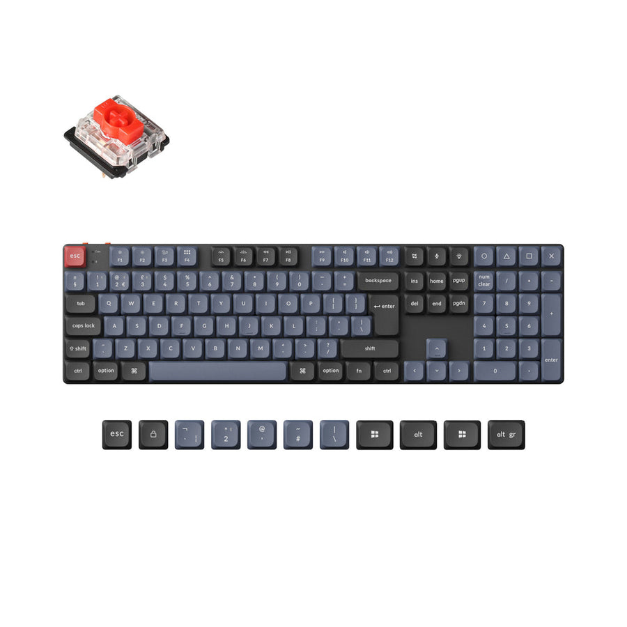 Keyboard Layout 20 100% Layout Keyboards – Keychron UK