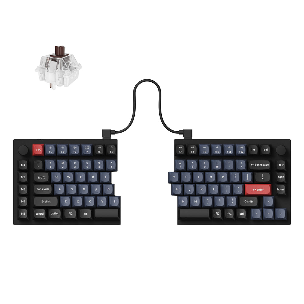 Keychron Q11 QMK Custom Mechanical Keyboard (ANSI Layout)