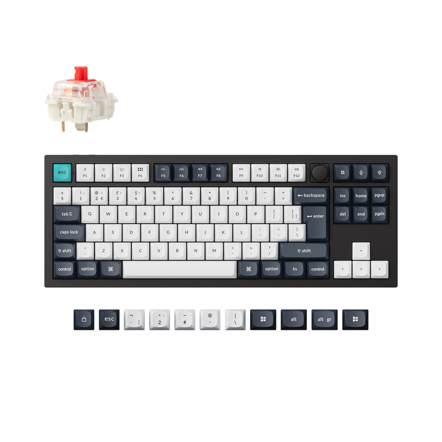 Q3 Max QMK VIA Wireless Custom Mechanical Keyboard ISO Layout Collection