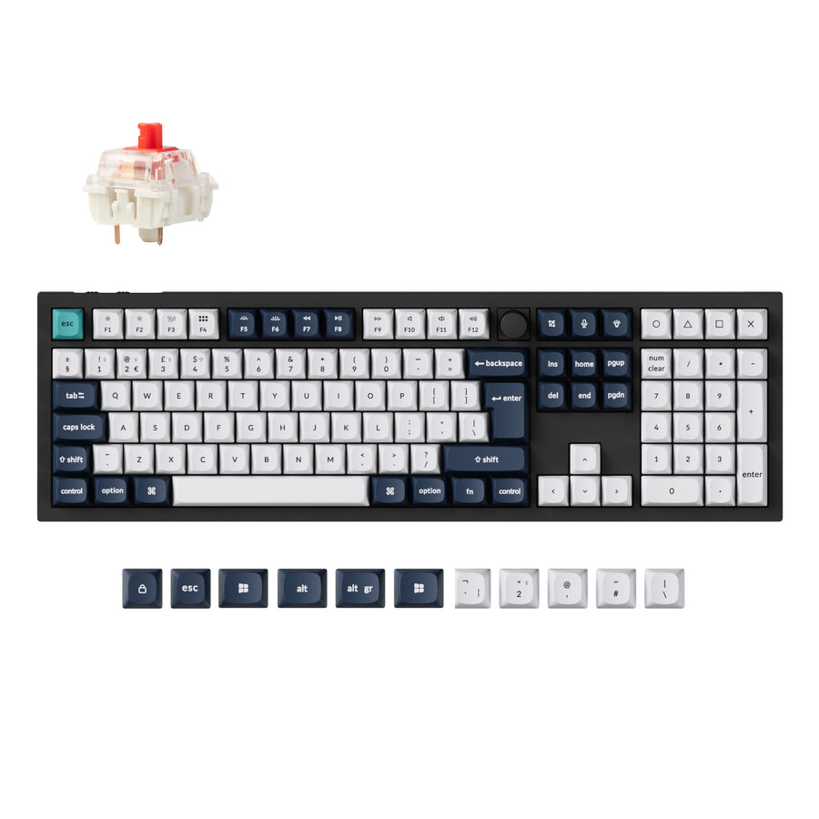 Q6 Max QMK VIA Wireless Custom Mechanical Keyboard ISO Layout Collection