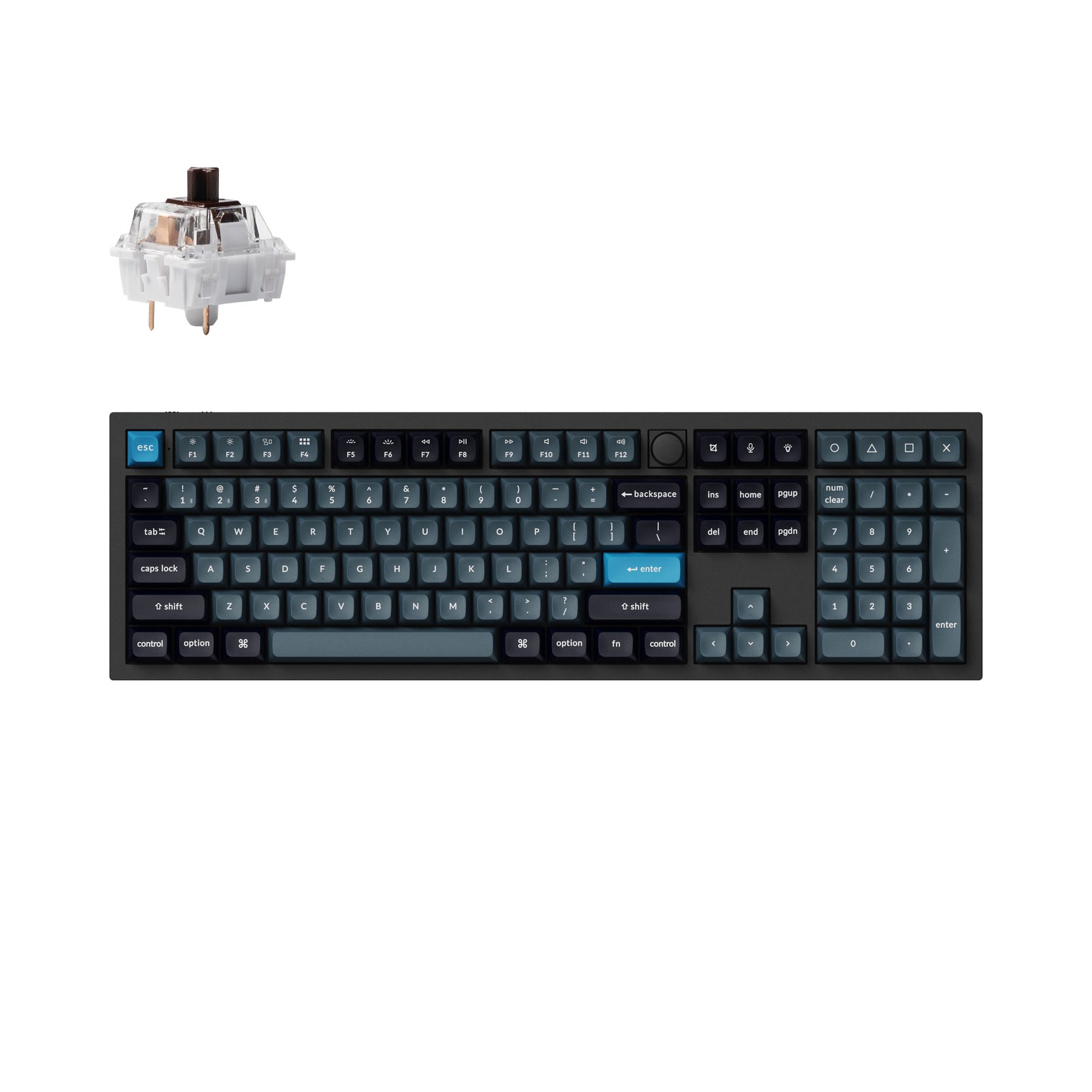 Keychron Q6 Pro QMK/VIA Wireless Custom Mechanical Keyboard (ANSI Layout)