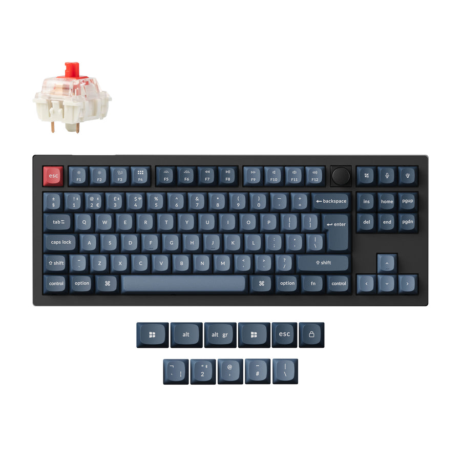 V3 Max QMK Wireless Custom Mechanical Keyboard ISO Layout Collection