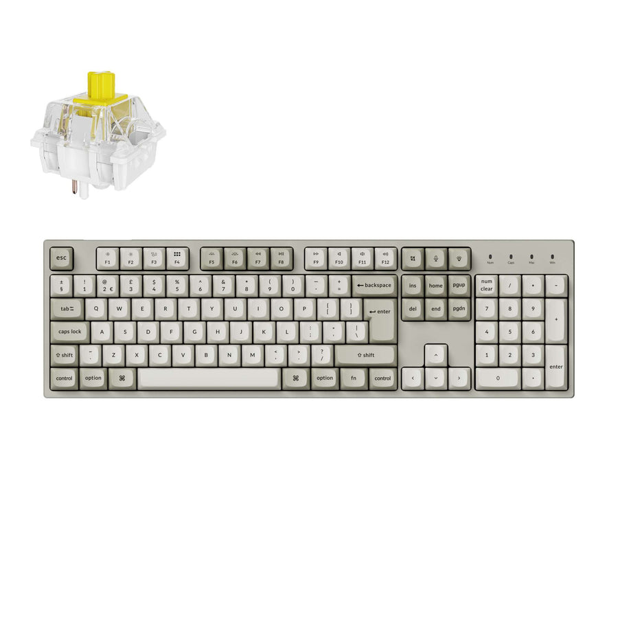 C2 Pro 8K ISO Wired Mechanical Keyboard | Keychron UK