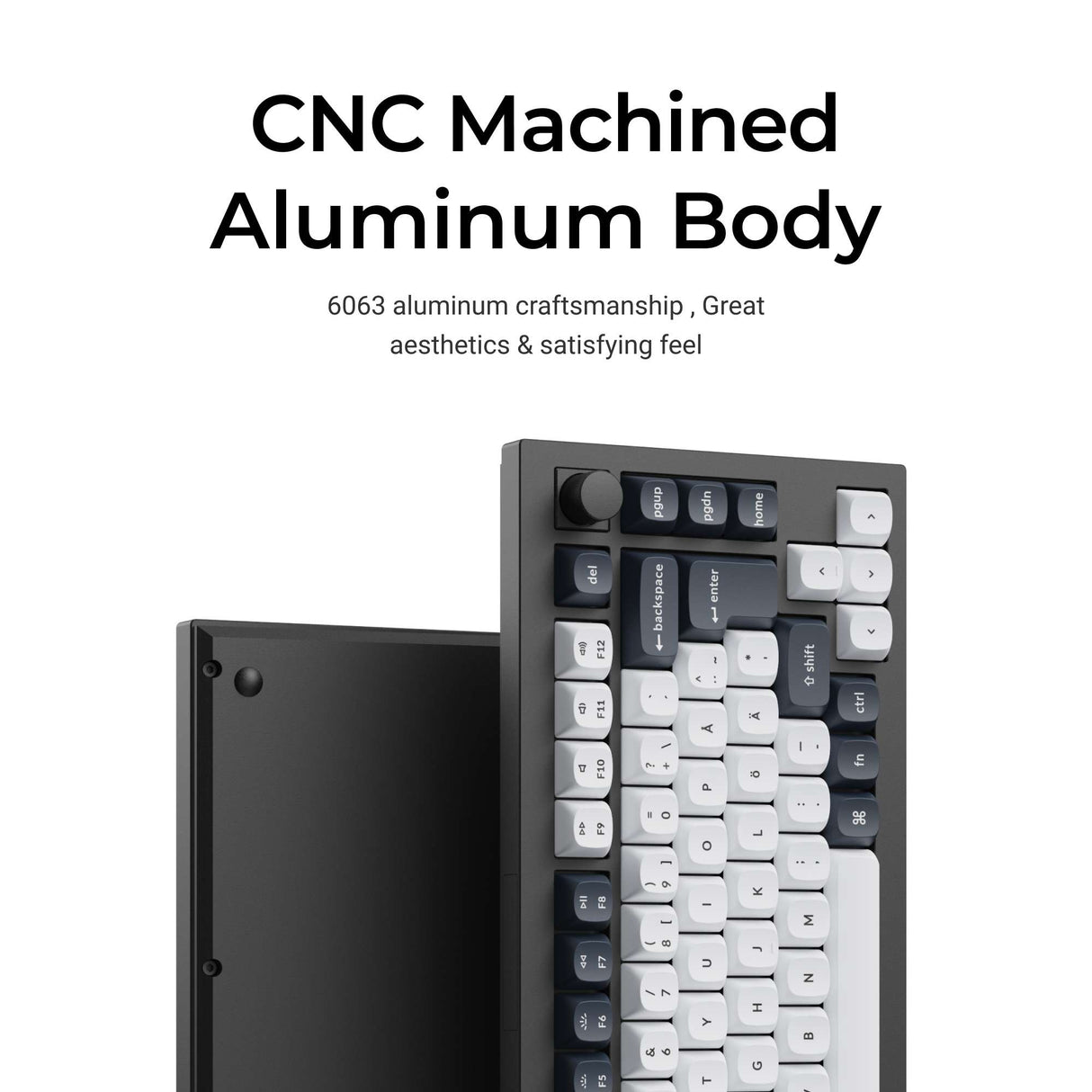 Keychron Q1 Max QMK/VIA Wireless Custom Mechanical Keyboard ISO Layout Collection