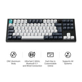Keychron Q3 Max QMK/VIA Wireless Custom Mechanical Keyboard ISO Layout Collection