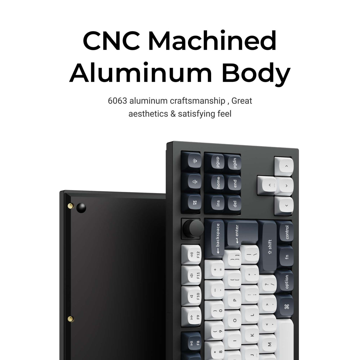 Keychron Q3 Max QMK/VIA Wireless Custom Mechanical Keyboard ISO Layout Collection