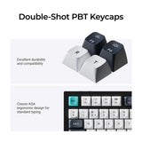 Keychron Q3 Max QMK/VIA Wireless Custom Mechanical Keyboard ISO Layout Collection
