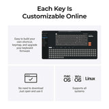 Keychron Q5 Max QMK/VIA Wireless Custom Mechanical Keyboard ISO Layout Collection