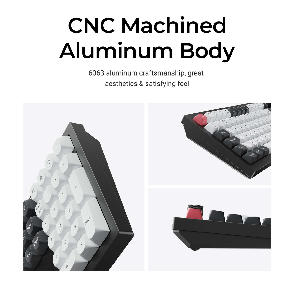 Keychron Q6 HE QMK Wireless Custom Keyboard ISO Layout Collection