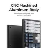 Keychron Q6 Max QMK/VIA Wireless Custom Mechanical Keyboard ISO Layout Collection