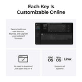 Keychron K2 Max QMK Wireless Mechanical Keyboard ISO Layout Collection