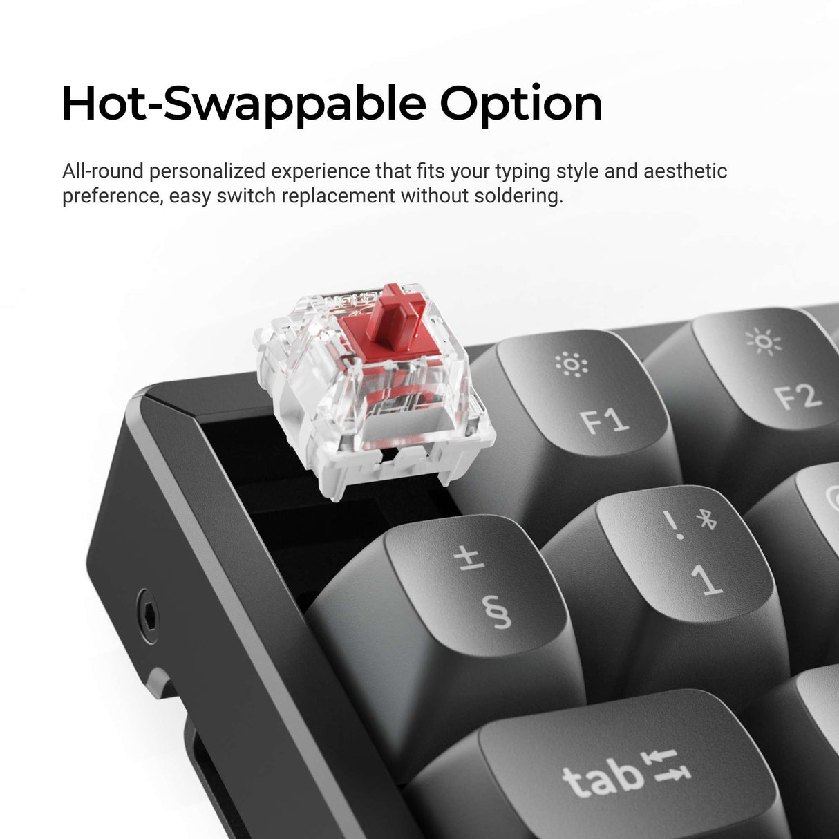 Keychron K2 Max QMK Wireless Mechanical Keyboard ISO Layout Collection