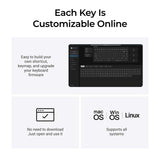 Keychron K3 Max QMK/VIA Wireless Custom Mechanical Keyboard ISO Layout Collection