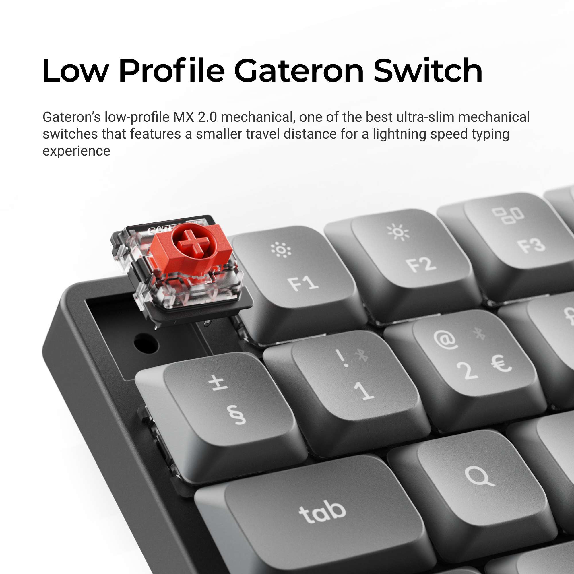 Keychron K3 Max QMK/VIA Wireless Custom Mechanical Keyboard ISO Layout Collection