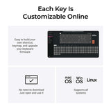Keychron K5 Max QMK Wireless Custom Mechanical Keyboard ISO Layout Collection