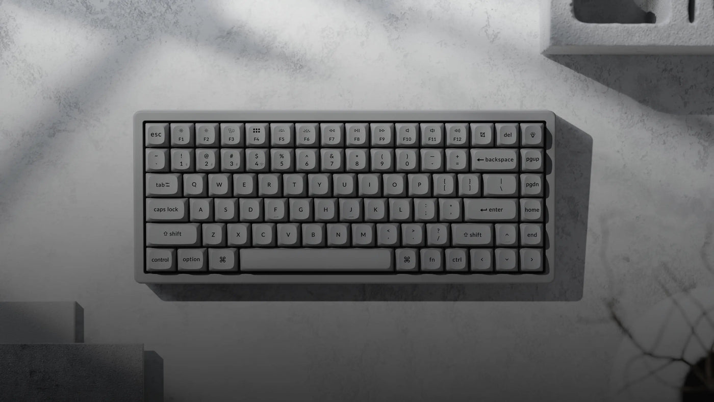 Keychron K2 HE Concrete Edition 75% wireless magnetic switch keyboard