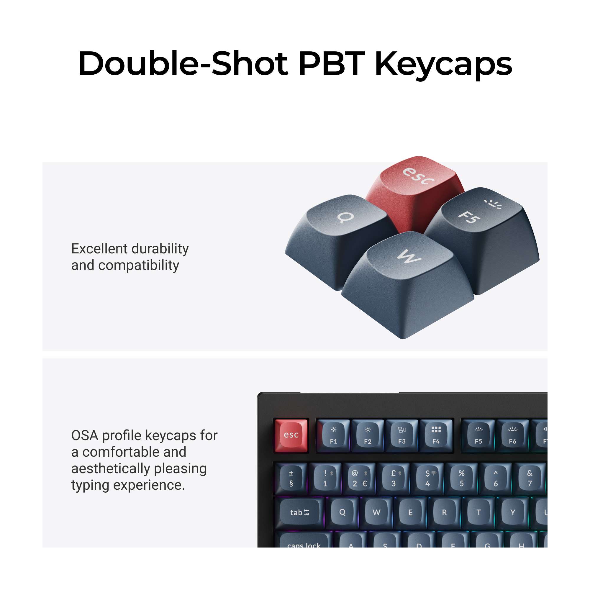 Keychron V1 Max QMK Wireless Custom Mechanical Keyboard ISO Layout Collection