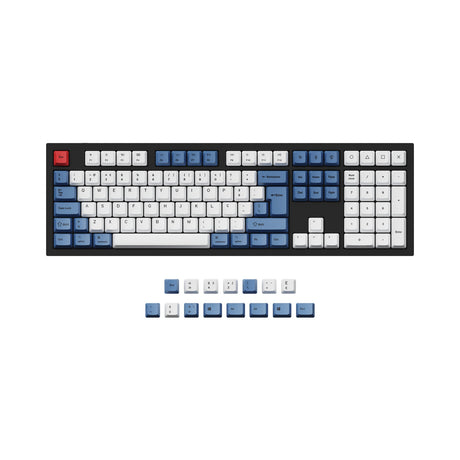 ISO & ANSI Q3 & Q4 & Q6 & K8 OEM Dye-Sub PBT Keycap Set - Blue