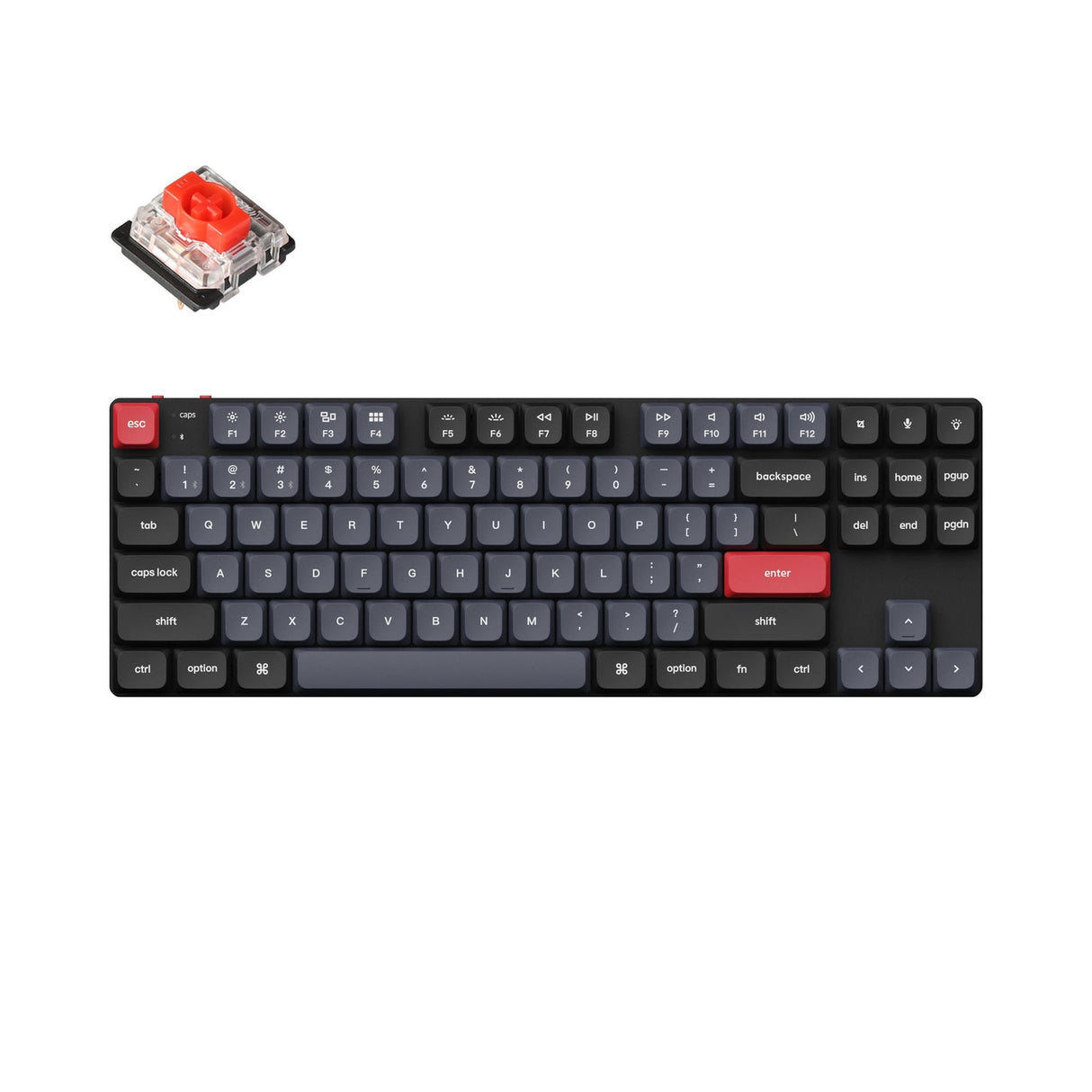 Keychron K1 Pro QMK/VIA Wireless Custom Mechanical Keyboard (US ANSI Layout)