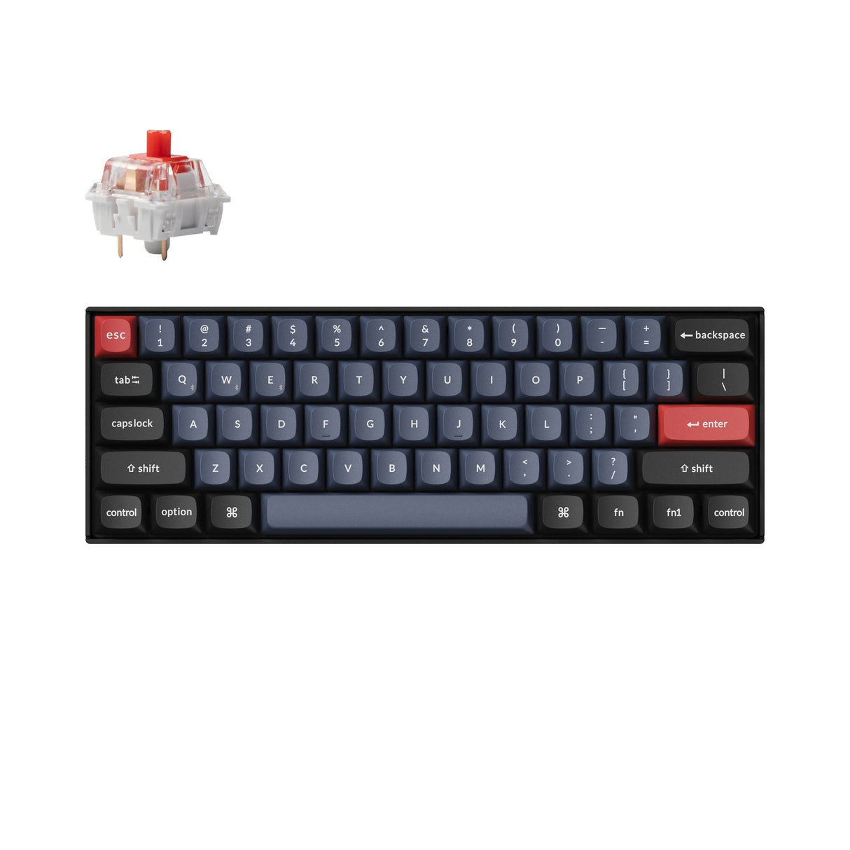 Keychron K12 Pro QMK/VIA Wireless Mechanical Keyboard (ANSI Layout)