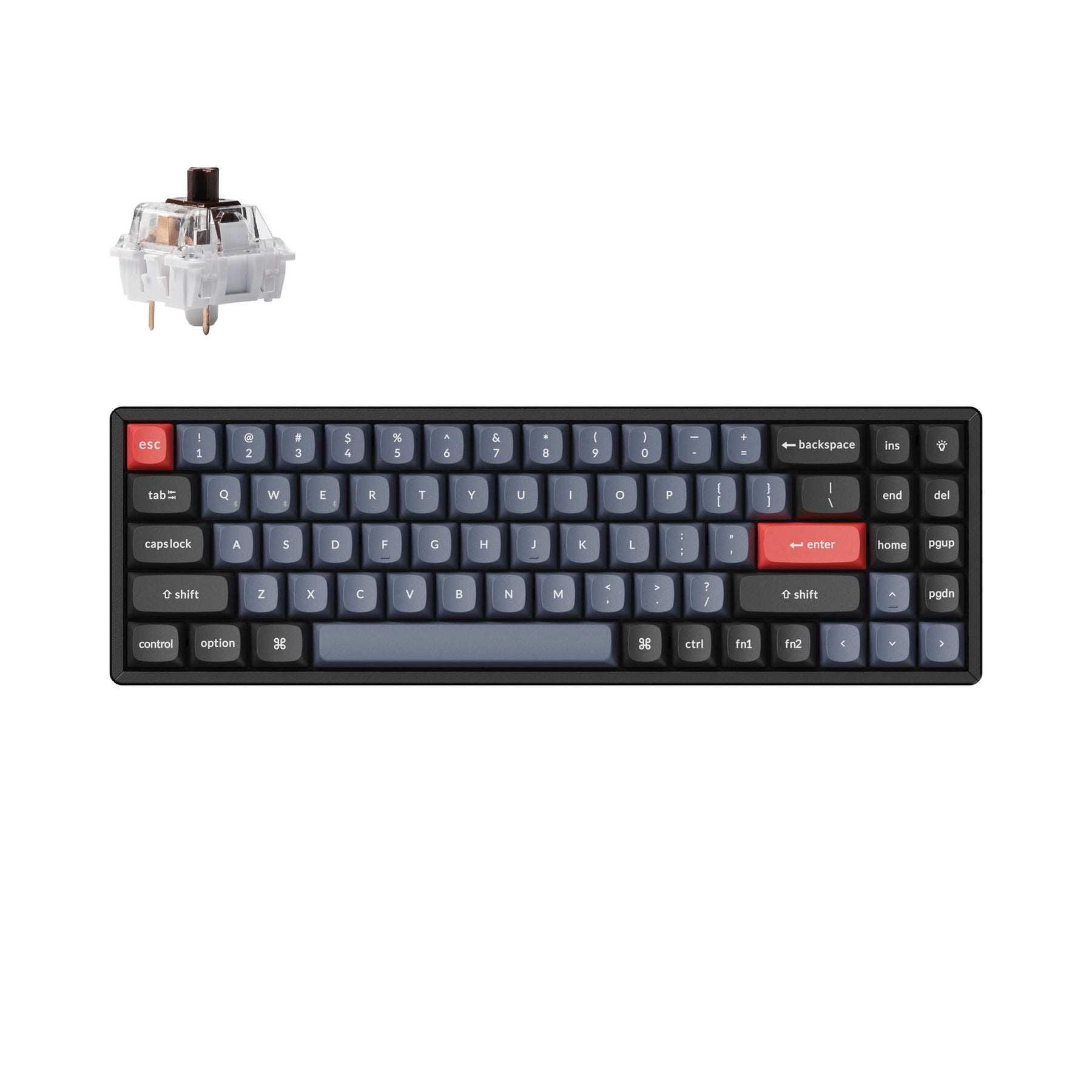 Keychron K14 Pro QMK/VIA Wireless Mechanical Keyboard (ANSI Layout)