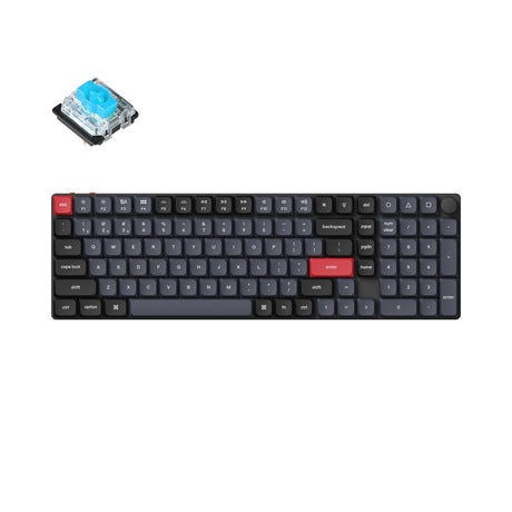 Keychron K17 Pro QMK/VIA Wireless Custom Mechanical Keyboard (ANSI Layout)