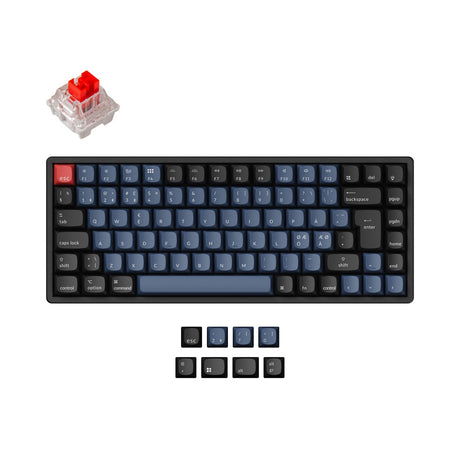 Keychron K2 Pro QMK/VIA Wireless Mechanical Keyboard ISO Layout Collection