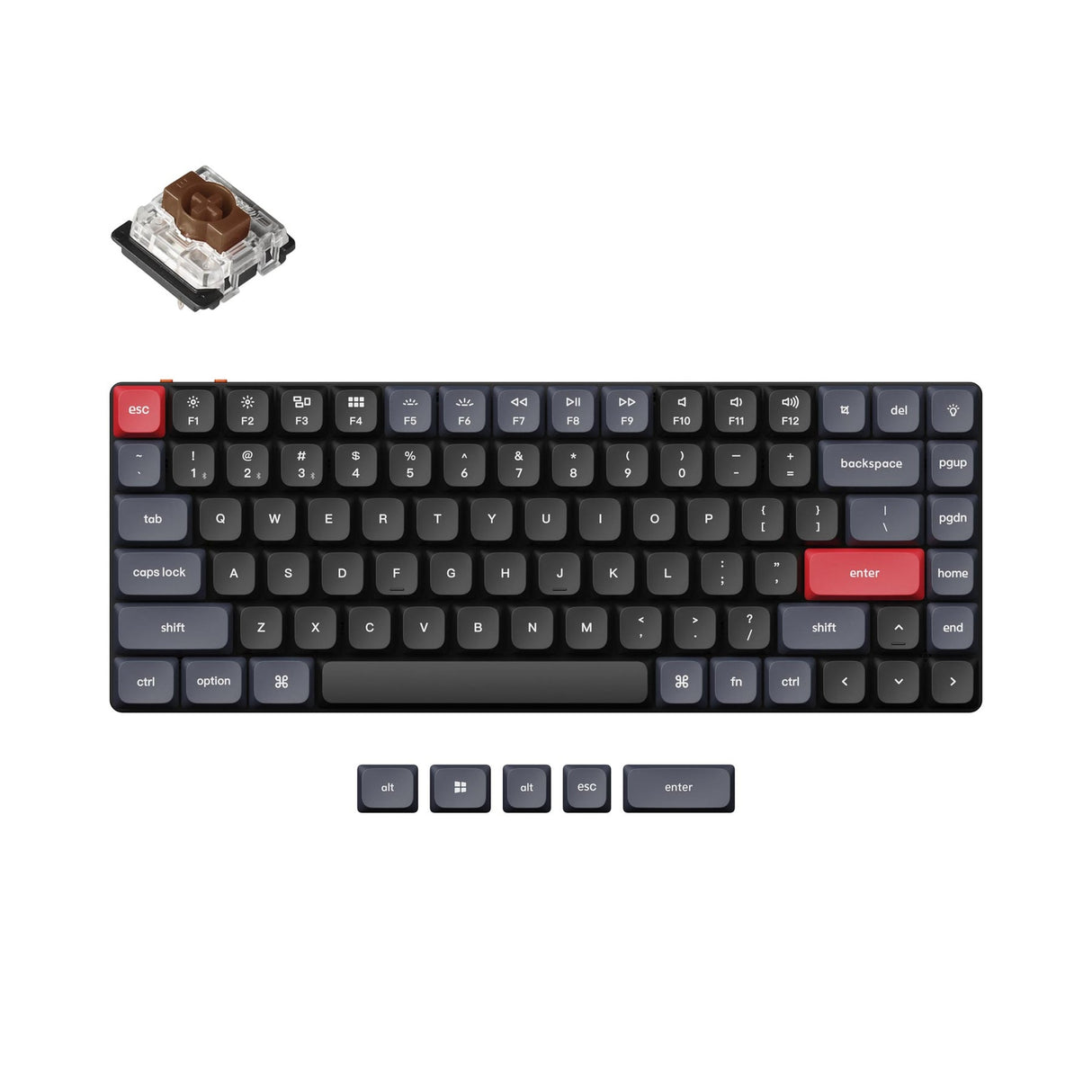 Keychron K3 Pro QMK/VIA Wireless Custom Mechanical Keyboard (ANSI Layout)