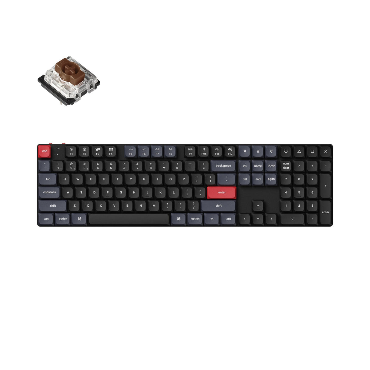 Keychron K5 Pro QMK/VIA Wireless Custom Mechanical Keyboard (US ANSI Layout)